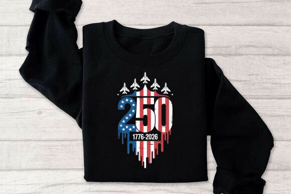 250 Years PNG: A Bold Design for USA Independence Day