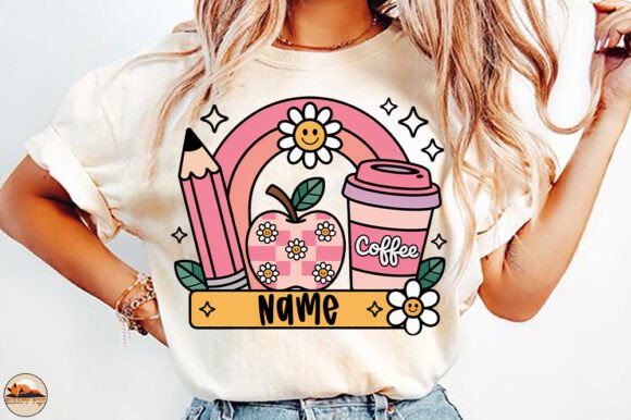 Back to School Personalized T-Shirt PNG