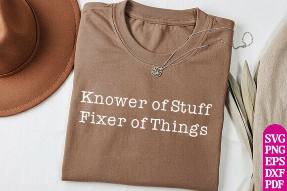 Comfort Colors® “Knower of Stuff • Fixer” Design Asset Review