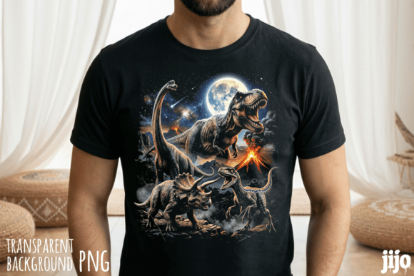 Dinosaur Trex Triceratops Velociraptor P: A Designer's Asset