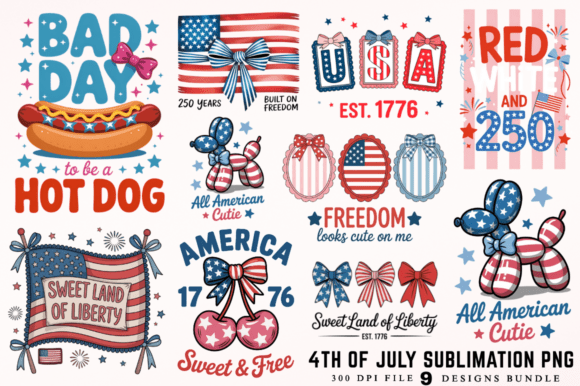 Elevate Your Patriotic Projects with Sublimation PNG Designs