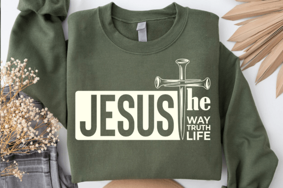 Jesus the Way the Truth the Life SVG PNG: A Designer's Guide to Faith-Based Graphics