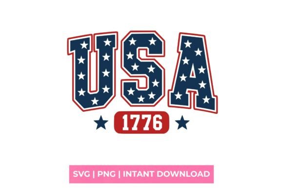 USA 1776 Patriotic Collegiate SVG: A Design Asset for Visual Storytelling