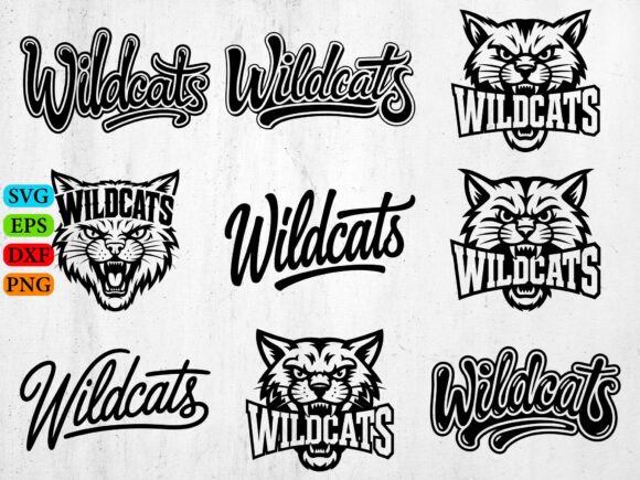 Wildcats Svg: Elevate Your School Sports Team Shirt Design